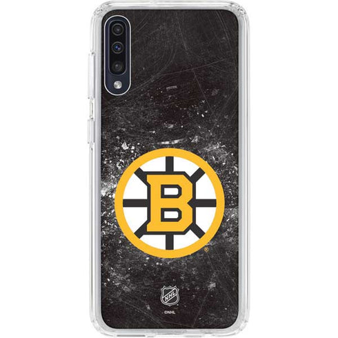 NHL Boston Bruins Iced Galaxy A50 Clear Case